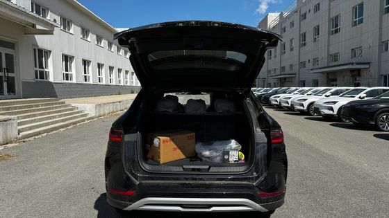 605km de alcance EV Byd Song Plus SUV Champion Edición insignia con tiempo de carga lenta 10h
