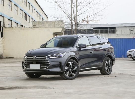 Caja de cambios automática BYD Tang 2022 EV Vehículo eléctrico 635km 4WD Edición insignia 6 asientos