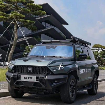 Dongfeng Mhero 917 de alta durabilidad SUV de coches eléctricos híbridos de gama extendida