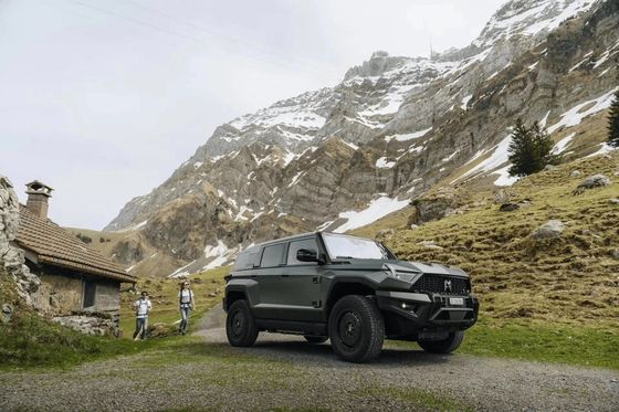Tipo de carrocería cerrada Mhero 917 SUV de automóvil eléctrico híbrido de gama extendida