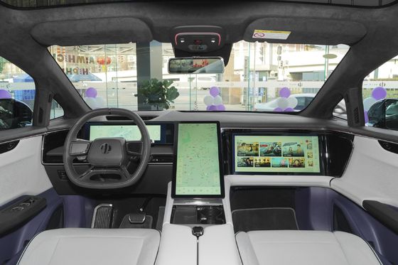 Vehículos energéticos 2021 Hiphi X Luxury Version SUV de 6 asientos EV 220kw Tipo de energía eléctrico