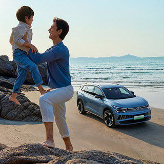 Vehículos eléctricos 2023 Volkswagen ID6X SUV EV Energía 4WD Edición con 555 km de resistencia