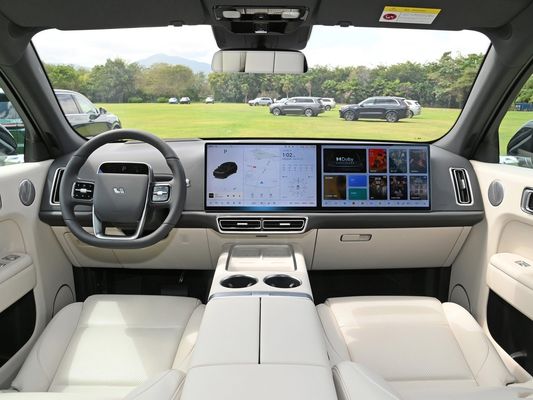 Vehículo energético negro 2024 Li/Lixiang L7 Ultra con 5 asientos y motor eléctrico híbrido