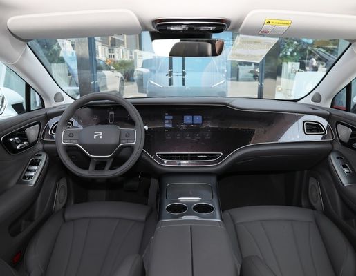 Vehículo eléctrico de 5 asientos de larga distancia Auto Rising Auto F7 2023 con batería de litio ternario