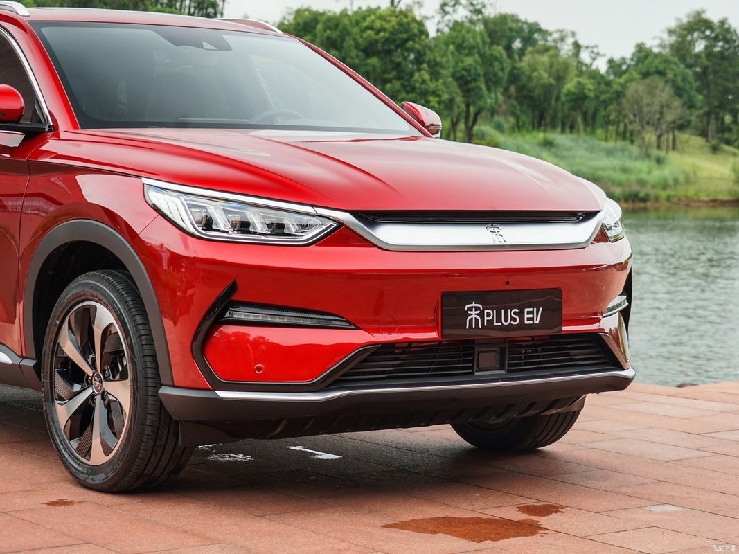 Tiempo de carga rápida de 0.5h Pure Electric 2021 Byd Song Plus EV SUV Edición insignia