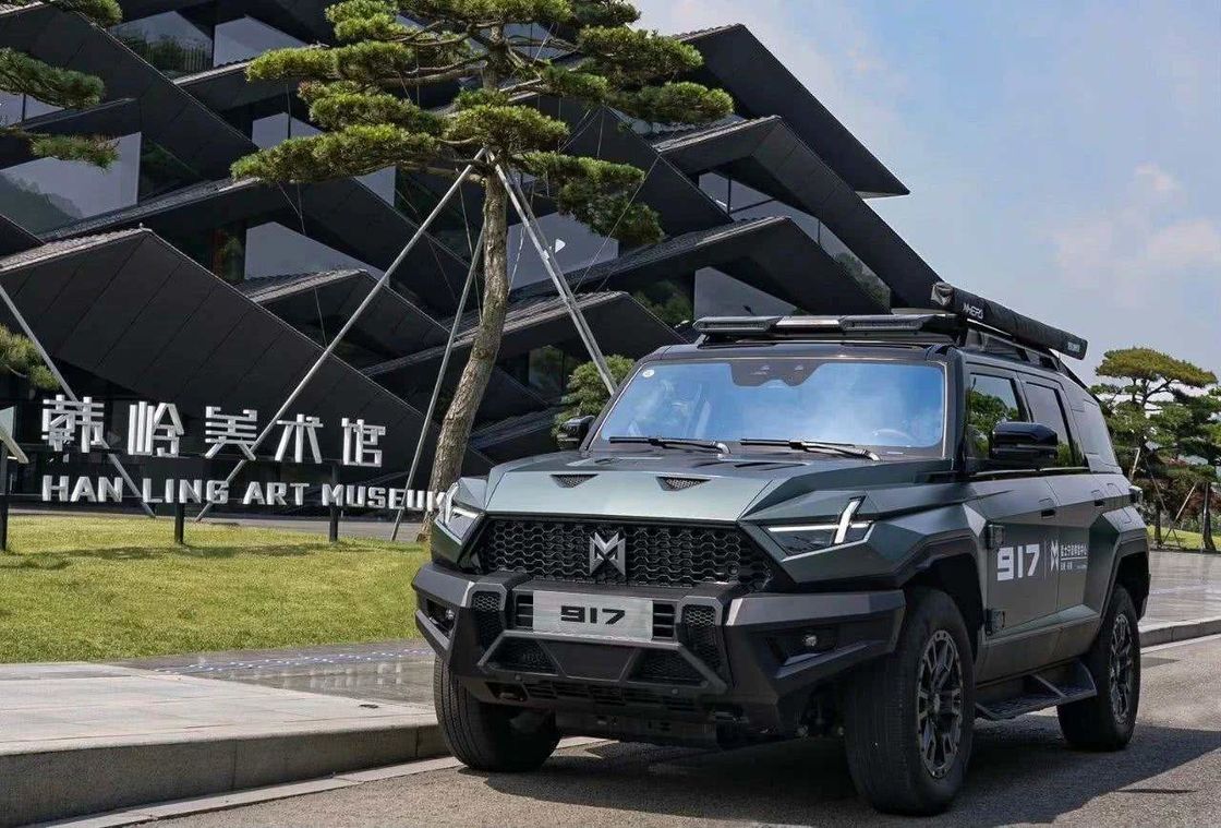 Tipo de carrocería cerrada Mhero 917 SUV de automóvil eléctrico híbrido de gama extendida