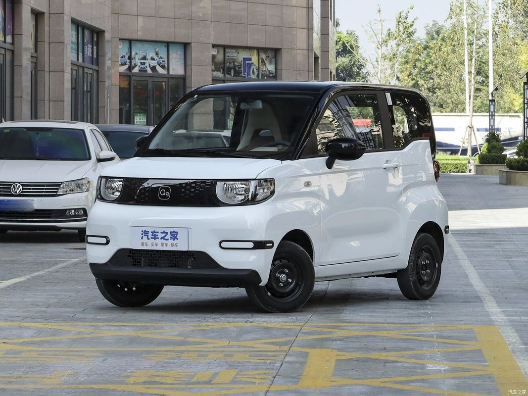 4 asientos Vehículo eléctrico EV Minicar Chery Energía QQ-Ice Cream 2024 120km Milkshake