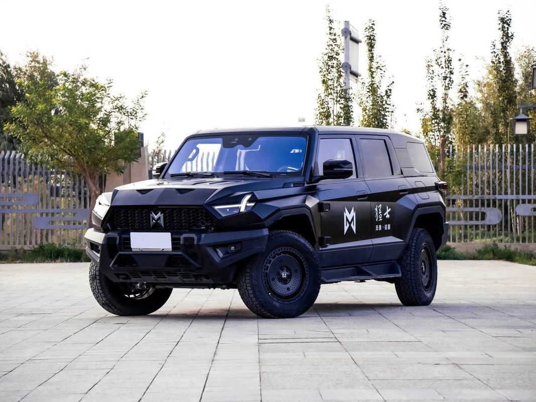 Brave Warrior Color Negro Coche de energía con sistema de frenado electromagnético fabricado