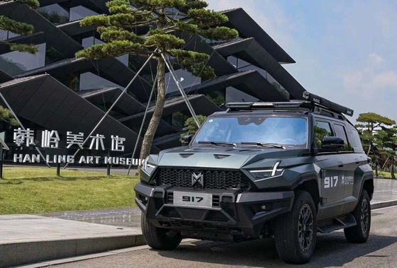 Tipo de carrocería cerrada Mhero 917 SUV de automóvil eléctrico híbrido de gama extendida